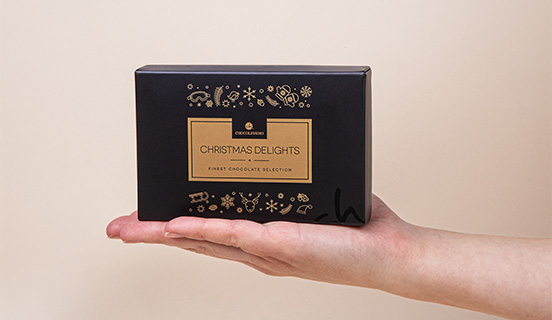 Ein besonderes Geschenk Xmas Chocolate