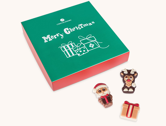 Besondere Eigenschaften Santas Crew XXL - Schokolade