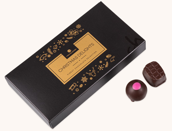 Besondere Eigenschaften Christmas xmas Chocolate Pralinen