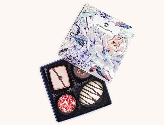 Einzigartige Merkmale des Pralinen-Sets Delight 4