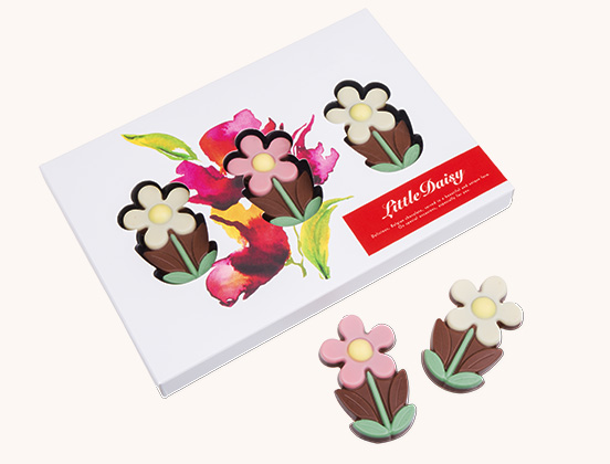 Einzigartige Merkmale der Schokoladenblumen