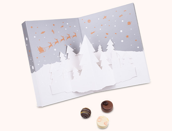 Besondere Eigenschaften des Adventskalenders Pop Up