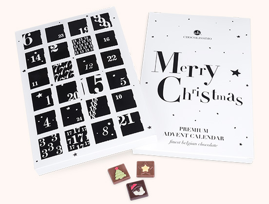 Besondere Eigenschaften des Adventskalenders Black&White