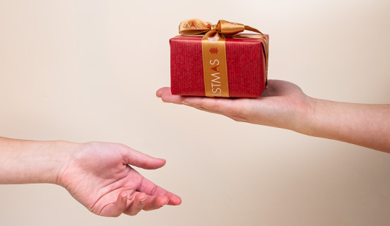 Verschenkt als Weihnachtsgeschenk für Ballotin